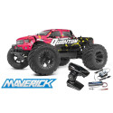 MONSTER TRUCK QUANTUM XT ELECTRICO RTR 4W ESCALA 1/10 - ROSA - MAVERICK 150101