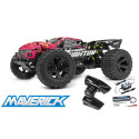 STADIUM TRUCK QUANTUM XT ELECTRICO 4W RTR ESCALA 1/10 - ROSA - MAVERICK 150106