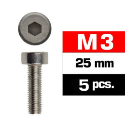 TORNILLO CABEZA ALLEN 3x25mm ( 5unids)