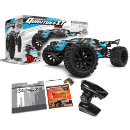 COCHE QUANTUM PLUS XT FLUX 3S ESCALA 1/10 4WD STADIUM TRUCK - AZUL