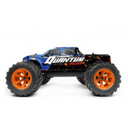 MONSTER TRUCK QUANTUM MT FLUX AZUL BRUSHLESS ELECTRICO 80A 4W ESCALA 1/10 - MAVERICK 150202