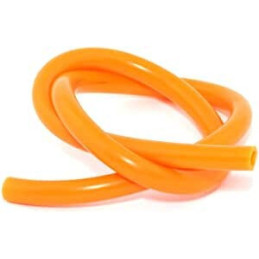 TUBO DE SILICONA NARANJA 2X6 PARA COMBUSTIBLE GLOW (NITRO) 25CM