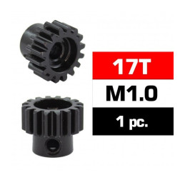 PIÑON M1.0 17T HSS DIAMETRO 5mm