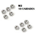 TUERCAS DE M2 (10 unidades) - HMT Hobby Models Tools M2