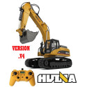 EXCAVADORA HUINA 1580 1/14 METALICA 2,4GHZ PROFESIONAL