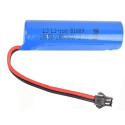 BATERIA ION LITIO 3.7V 2800 MAH CON CONECTOR dimensiones bateria 66X18mm