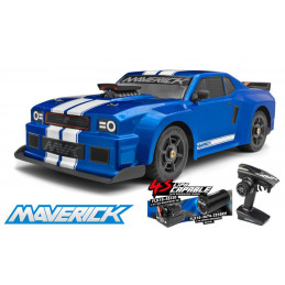 COCHE QUANTUMR FLUX 4S 1/8 AZUL MUSCLE TRUCK MV150310