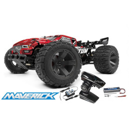 STADIUM TRUCK QUANTUM XT ELECTRICO 4WD RTR ESCALA 1/10 - ROJO - MAVERICK 150107