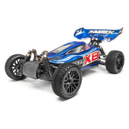 BUGGY STRADA AZUL XB ESCALA 1/10 RTR ELECTRICO MAVERICK 12613