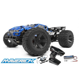 STADIUM TRUCK QUANTUM XT ELECTRICO 4WD RTR ESCALA 1/10 - AZUL - MAVERICK 150105