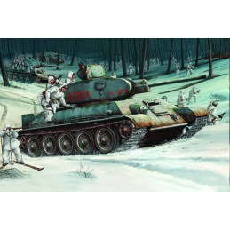 CARRO DE COMBATE T-34/76 1942 -Escala 1/16- Trumpeter 00905