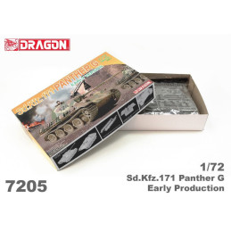 CARRO DE COMBATE Sd.Kfz.171 PANTHER G -Escala 1/72- Dragon Models 7205