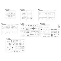 MIDWAY - GRUMMAN F4F-3 / 4 WILDCAT Dual Combo -Escala 1/48- Eduard 11166