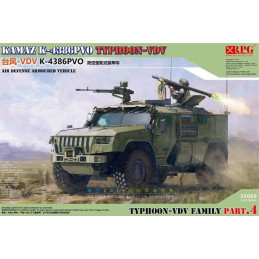 KAMAZ K-4386 PVO TYPHOON-VDV -Escala 1/35- RPG Model 35009