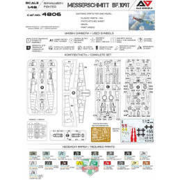 MESSERSMICHTT Bf-109 T -Escala 1/48- AyA Models 4806