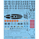 CALCAS EF-18 A/B HORNET ALA Nº 11/12/15/21 1/32 - Series Españolas SE1232