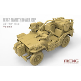 JEEP WILLYS Lanzallamas WASP -1/35- Meng VS-012