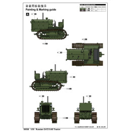 TRACTOR ChTZ S-65 -Escala 1/35- Trumpeter 05538