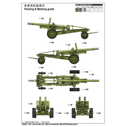 OBUS ML-20 Mod. 1937 152 mm -Escala 1/35- Trumpeter 02323