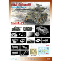 CARRO DE COMBATE M-4 A1 (76 mm)W SHERMAN -Escala 1/35- Dragon Models 6083