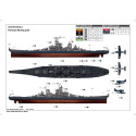 ACORAZADO U.S.S. MISSOURI BB-63 (1.945) 1/200 - Trumpeter 03705