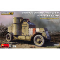 COCHE BLINDADO AUSTIN ARMOURED CAR (1918) BRITANICO Frente Occidental" -Escala 1/35- MiniArt 39009"