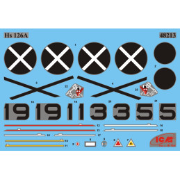 HENSCHEL HS-126 A1 España -Escala 1/48 - ICM 48213