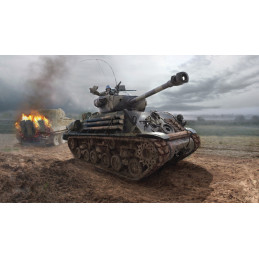 CARRO DE COMBATE M-4 A3E8 SHERMAN - FURY