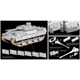 CARRO DE COMBATE BERGE-PANHER Torre Panzer IV Sd.Kfz. 179 -Escala 1/35- Dragon Model 6835