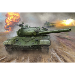 CARRO DE COMBATE T-72 B -Escala 1/16- Trumpeter 00924