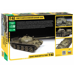 CARRO DE COMBATE T-62 -Escala 1/35- Zvezda 3622