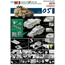 SEMIORUGA M-3 y MISILES Nord SS-11 ISRAEL -Escala 1/35- Dragon Models 3579