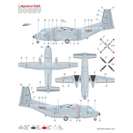 CASA C-212-100 AVIOCAR España -Escala 1/72- Special Hobby SH72344