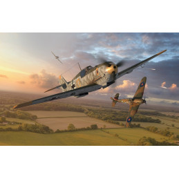 messerschmitt-bf-109-e-4-1-72-airfix-a01008a- maqueta escala 1-72