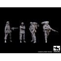 MARINES BRITANICOS Y PRISIONERO ARGENTICO (Malvina 82) -1/35- Black Dog F35088