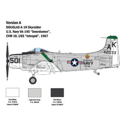 DOUGLAS A-1 H SKYRAIDER -1/48- Italeri 2