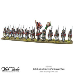 INFANTERIA DE LINEA BRITANICA Guerra Peninsular -1/56- Warlord Games BR01