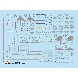 NORTHROP GRUMMAN X-47 B -1/72- Italeri 1