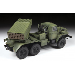 CAMION LANZA COHETES BM-21 GRAD -Escala 1/35- Zvezda 3655