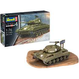 CARRO DE COMBATE M-24 CHAFFE -Escala 1/76- Revell 03323