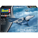 LOCKHEED MARTIN F-22 A RAPTOR -Escala 1/72- Revell 03858