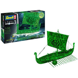 BARCO VIKINGO FANTASMA Pegamento y pinturas -Escala 1/50- Revell 05428