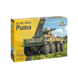 VEHICULO BLINDADO SD.KFZ. 234 / 2 PUMA -Escala 1/35- Italeri 6572