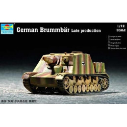 CAÑON DE ASALTO Sd.Kfz. 166 STURMPANZER IV BRUMMBAR -Escala 1/72- Trumpeter 07212