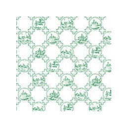 PAPEL PARED AZULEJO BEATRIX VERDE (400 x285 mm)