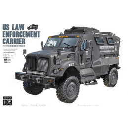 CAMION BLINDADO MRAP U.S. POLICE"  -Escala 1/35- Kinetic K61017"