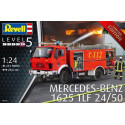 CAMION BOMBEROS MERCEDES BENZ 1625 TLF 24/50 -Escala 1/24- Revell 07516