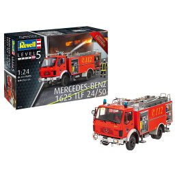 CAMION BOMBEROS MERCEDES BENZ 1625 TLF 24/50 -Escala 1/24- Revell 07516