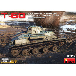 CARRO DE COMBATE T-60 Late (Gorky Plant) & INTERIORES -Escala 1/35- MiniArt Model 35232