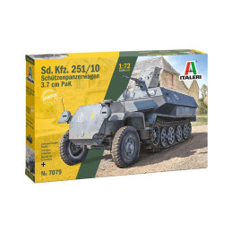 TRANSPORTE DE TROPAS Sd.Kfz. 251/10- ESCALA 1/72 - ITALERI 7079